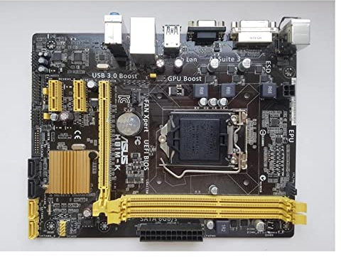 Placa Base la computadora Fit For ASUS H81m-k Zócalo H81 De La Placa Base De Escritorio LGA 1150 I3 I5 I7 DDR3 16G