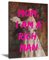 SHDOWARTH Eclectic Girly Wandkunst – Maximalistische Wandkunst – Mom I Am A Rich Man Poster – Vintage Girl Power Heimdekoration für Badezimmer, Wohnzimmer, Restaurant, Wohnung – 40,6 x 61 cm
