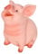 Zimoer Tirelire Cochon, Tirelire Mignon en Forme de Cochon pour Garçons et Filles, Tirelire en Résine Caisse d'Épargne pour Enfants et Adultes, Meilleur Cadeau d'anniversaire et Décoration Maison (L)