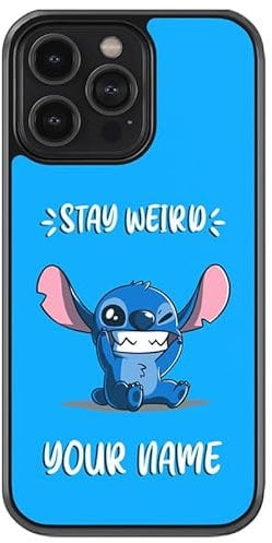 iPhone 11 Pro Max Compatible Personalised Stitch Phone Case, Stich Protective Bumper Cover, Anti-Scratch, Anti-Drop Case, Raised Camera Lens Protection, Sidewall Bumper, ShockProof Drop Protection