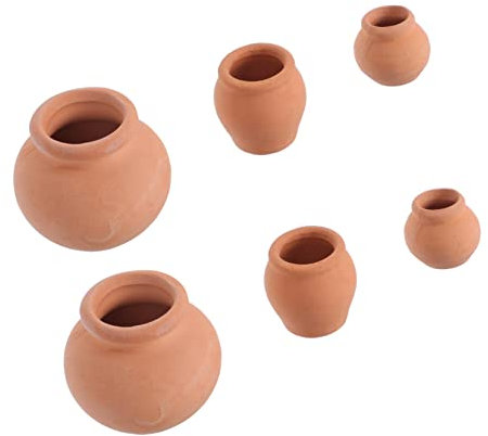 INOOMP 18 STK Mini-daumenpflanzer Sukkulentenbehälter Tisch-blumentopf Eingetopft Grünes Grüne Bürodekoration Container Mini-pflanzgefäß Büropflanzen Miniaturtöpfe Keramik