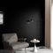 ReWallpaper 60cm×5m Peel and Stick Wallpaper for Living Room Black Vinyl Wrap Matt for Kitchen Cupboards Furniture Stickers Self Adhesive Plain Black Wallpaper for Walls Hallway Bedroom Shelf