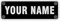 Embroidered Custom Name Rectangular Patches Sew On Iron On on for Uniform, Vest, Motor Club, School, Fancy Dress (Custom Colour, Large)