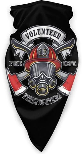 Röhrenschal Freiwillige Feuerwehr Halstuch Bequem Nackenwärmer Winddichter Schlauchschal Für Lauf, Klettern, Motorrad