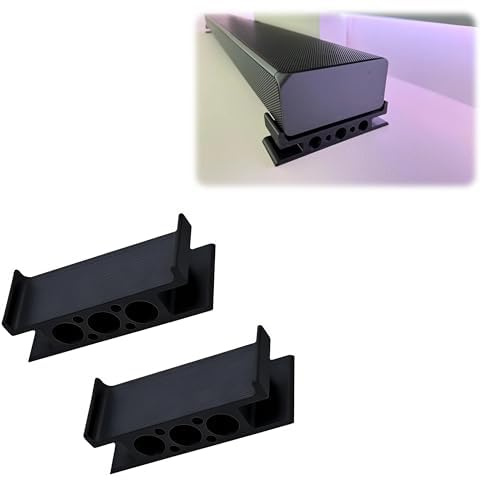 For Universal Soundbar Riser Stand Pair | 30mm Height | Home Theater & TV Audio Base