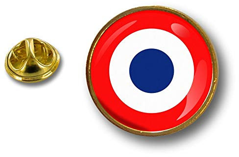 Akachafactory pins pin Badge pin's Metal Button Drapeau cocarde air Force Militaire France