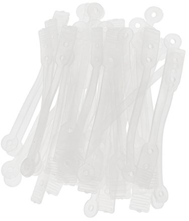 Sharplace 50 Stück Salon Gummi Band Hair Curling Roller Band, Welle Dauerwelle Stangen Set, Friseurwerkzeug Sticks, Professional Dauerwellen Wickler Gummiband Lockenwickler für Frauen Mädchen
