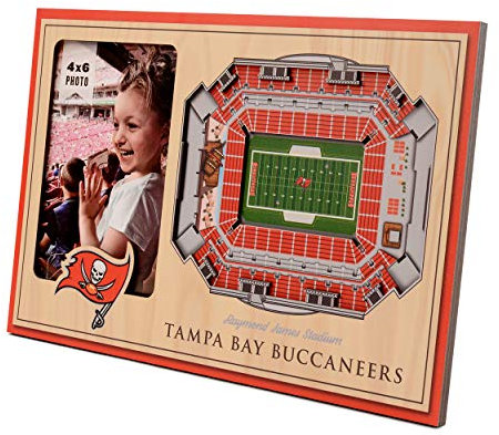 YouTheFan NFL Tampa Bay Buccaneers 3D StadiumViews Picture Frame