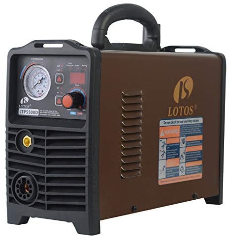 Lotos non-touch Pilot Arc Cortador de plasma, voltaje dual 110 V/220 V, color marrón