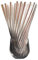 Papierstrohhalme, Papier Trinkhalm, Biologisch, Lebensmittelecht, umwelftreundlich, Einweg-Strohhalme, 120 Pack (Silber)