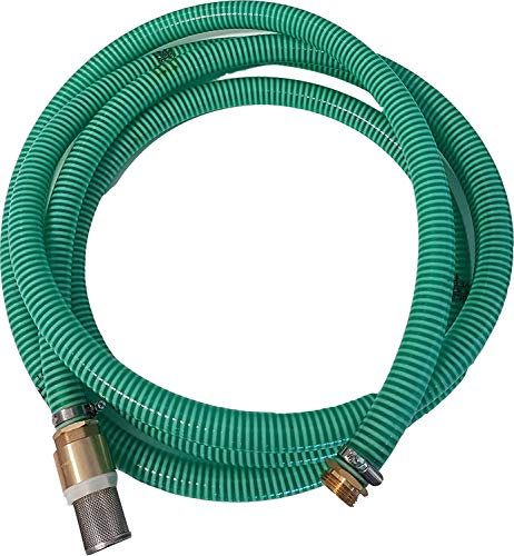 Sauggarnitur 2m lang 1 Zoll NW 25 Saugschlauchgarnitur Saugschlauch Ansauggarnitur