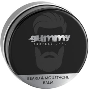 Gummy Professional Bart & Schnurrbart Balsam 50 ml – Pflegender Bartbalsam mit Provitamin B5 – Feuchtigkeit, Stärke & Glanz für den Bart