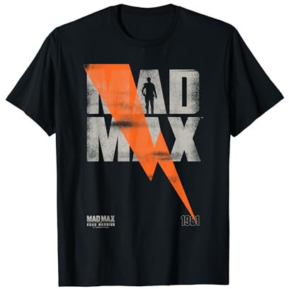 WB 100: Mad Max The Road Warrior Lightning Bolt T-Shirt