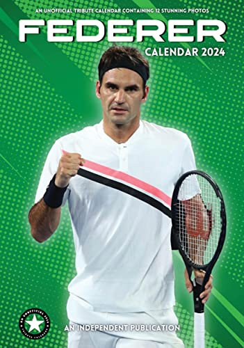 Federer Wandkalender 2024 in Postergröße A3