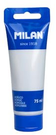 MILAN® Tube 75 ml peinture acrylique argentée