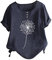 Cocila Angebote des Tages Heute Elegante Blusen Lange Tshirts Damen Ueber Po Schoene Oberteile Damen Sommer Tshirt Damen Oversize Mit Print Top Smaragdgruen Damen Damen Sale Sommer Sale
