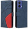 XINNI Cover Protettiva per Motorola Moto G85 5G Case, retrò Cellulare Custodia Libro Antiurto in Flip Pelle PU/TPU, Portafoglio Flip Magnetica, Blu