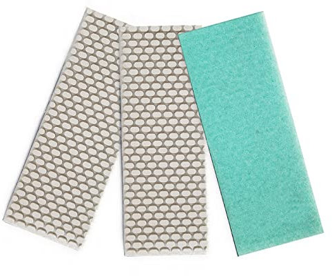 Diamant-Polierpads, 3 stücke Hand Pads Diamant Schleifen Nass Polieren Marmor Metall Stein Fliesen Tragbare Hand Grinder Werkzeuge Grit50