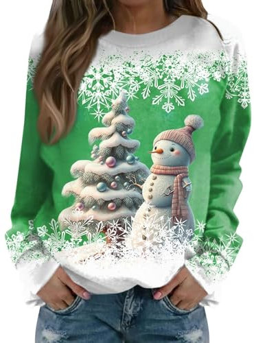 blitzangebote des Tages Black Friday Angebote 2024 ab wann Sweatshirt Damen Oberteile Teenager mädchen langärmelig weiche Oversize Pullover Damen College koreanische Geschenke