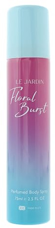 Le Jardin Floral Burst Burst Perfumed Body Spray 75ml