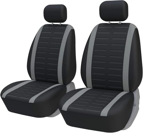 RAKTDA für Nissan Micra 2003-2023, Autositzbezüge Vordersitze Vier Jahreszeit Universal Anti-Rutsch Sitzauflagen Auto Fahrersitz mit Rückenlehne, Keine Sitzheizung, Keine Wärme,A