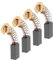 Briny River 4 Escobillas de Carbón para Motor (6 X 10 X 15 Mm 089006017092) Compatible con Ridgid R4040 TS1344 TS1345