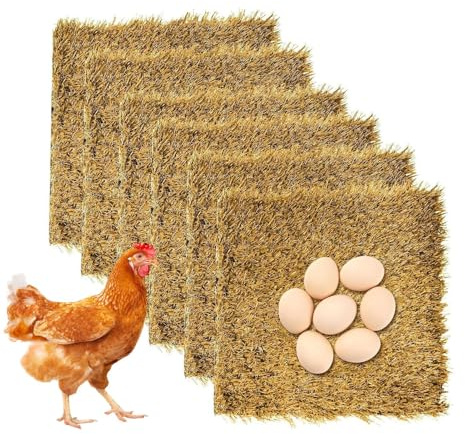 Hühnernest-Unterlage, Nistkasten Pads Für Hühner, Waschbare Kunststoff-Hühnernistkasten-Einlage, Kunststoffmatte, Hühnerstall-Einstreu, Matte