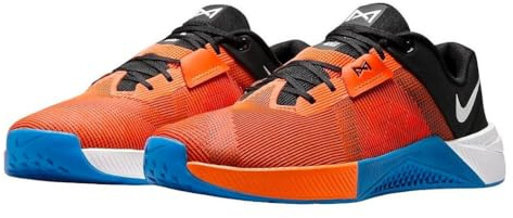 Nike Men's Metcon 10 Workout Shoes, Total Orange/White/Photo Blue/, 10