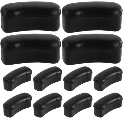 100 Stück Wimpernzangenpads aus Gummi, Schwarze Ersatzpads | Nachfüllpack für Wimpernzangen, Zubehör für Alltag zu Hause, Form und Halt Bleiben Erhalten