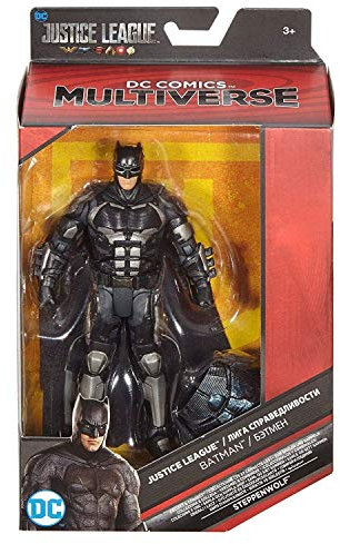 Mattel FHG06 - DC Multiverse Collector-Figur Justice League Movie Batman, 15 cm