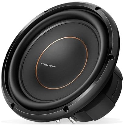 Pioneer TS-D10D2 Subwoofer per Auto componente D-Series da 10 Pollici, Stabile 2Ω