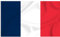 Storm&Lighthouse Drapeau France Français 1,5 m x 0,9 m avec Œillets