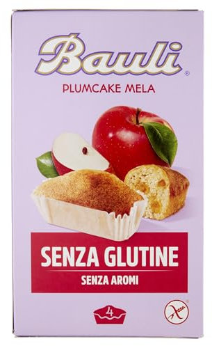 Bauli Plumcake Senza Glutine - Mela - 130g