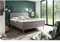 Meise Möbel - Boxspringbett Masello, Kopfteil gesteppt, Holzfüße eichefarbig - Taupe, 160x200 cm, 7-ZonenTonnentaschenfederkern 350 H2-3