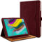 Étui Housse de Protection Intégrale et Mode Support Horizontale 3 Inclinaisons (Couleur Bordeau) pour Samsung Galaxy Tab A7 10.4