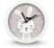 Hama Kinderuhr „Lovely Bunny“ ohne Ticken (Kinderwecker mit Hasenmotiv, analoge Tischuhr, batteriebetrieben, einstellbare Alarmzeit, geräuschlos, ideal auch als Lernuhr, Wanduhr)
