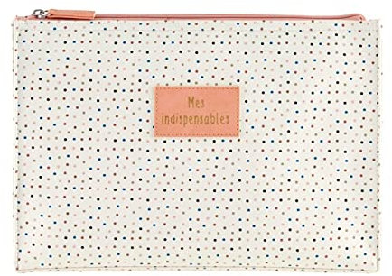 Trousse de Toilette/Maquillage Polyvalente Grande contenance Celia modèle Mes indispensables - Derrière la porte (DLP) Multicolore