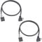 Duttek Micro USB to USB Header Dupont Cable, Micro USB Left Angle Male to 9 Pin Female USB Header PCB Motherboard Dupont USB Extension Connector Cable 50CM/1.64FT (2-Pack)