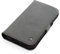 PORTER RILEY Leather Case Compatible with iPhone SE 2022/20 and iPhone 8 / iPhone 7. Premium Genuine Nubuck Leather Stand/Cover/Flip Wallet with Card Slots and Horizontal Stand (Grey, Black)