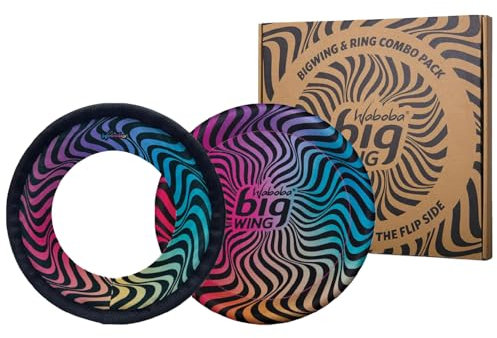 Waboba Bigwing&Ring Combo Pack - großer Frisbee - 306 x 306 x 40 mm