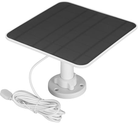 Chargeur de Panneau Solaire, Chargeur de Panneau Solaire 12 W pour Caméra de sécurité, Panneau Solaire Magnétique étanche IP65 pour Caméra Pro 3 Pro 4 Ultra 2 Go 2 avec