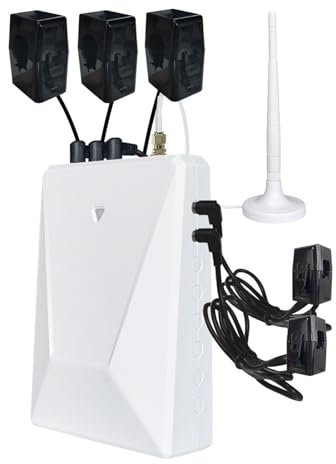 WiFi Smart Home Energy Monitor 90‑380VAC Real Time Electricity Usage Meter 3 Phase 4 Wires Monitor Solar Power Grid Power Individual Electrical Support Bidirectional Measurement