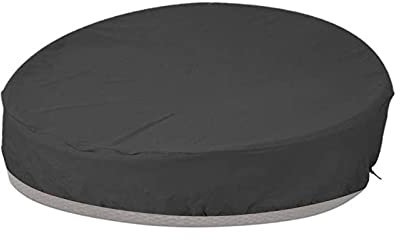 Runder Tagesbett-Bezug – runde Gartenmöbel-Abdeckung, wasserdichte Tagesdecke, runder Überdachung, Tagesbett-Sofa-Abdeckung, Gartenmöbel-Abdeckung für Garten-Tagesbett