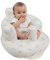 EKEPE Asiento de bebé inflable con bomba incorporada para bebés de 3 meses, asientos de piso para bebés para asientos, silla inflable para bebés en unicornio