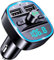 Car Wireless Bluetooth 5.0 FM Transmitter, Fast Charger for Car Radio MP3 Hands Free Calling, Universal Car Adapter with Quick Charge, Dual USB Charging, Music Player Supports TF Card & USB Disk