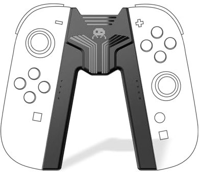 Freaks And Geeks Grip pour 2 Joy-Cons Switch 2 - Noir