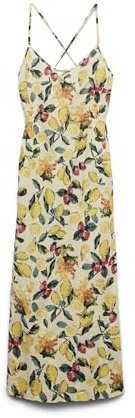 VERO MODA Female Kleid VMLEMONY Langes Kleid