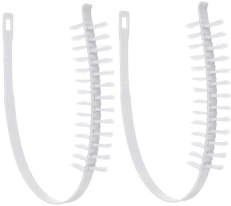 Vaguelly 2pcs Washing Machine Inner Brush Long Washer Cleaning Brush for Tumble Dryer Vent Cleaner