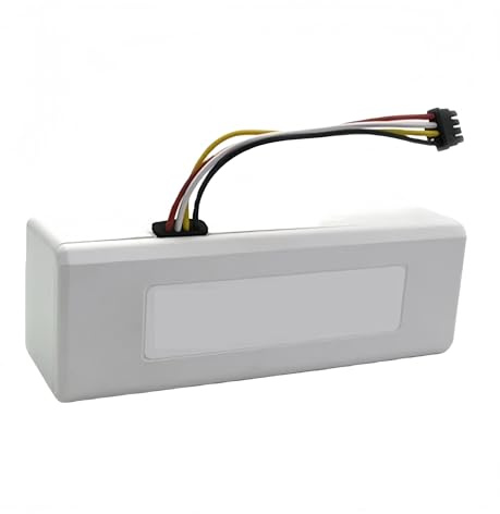 ZeAda Accesorios de batería de aspiradora robótica 14.4V 12800mah P1904-4S1P-MM,Compatible con Xiaomi,Compatible con Mijia 1C STYTJ01ZHM(1PCS 12800mAh)