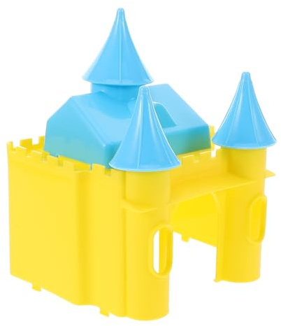 Abaodam Hamsterhaus aus Kunststoff Schlafhaus Kleintierhaus Haustierversteck Hütte für Hamster Igel und Kleine Haustiere Spielhaus für Käfig und Zimmer Zufällige Farbe